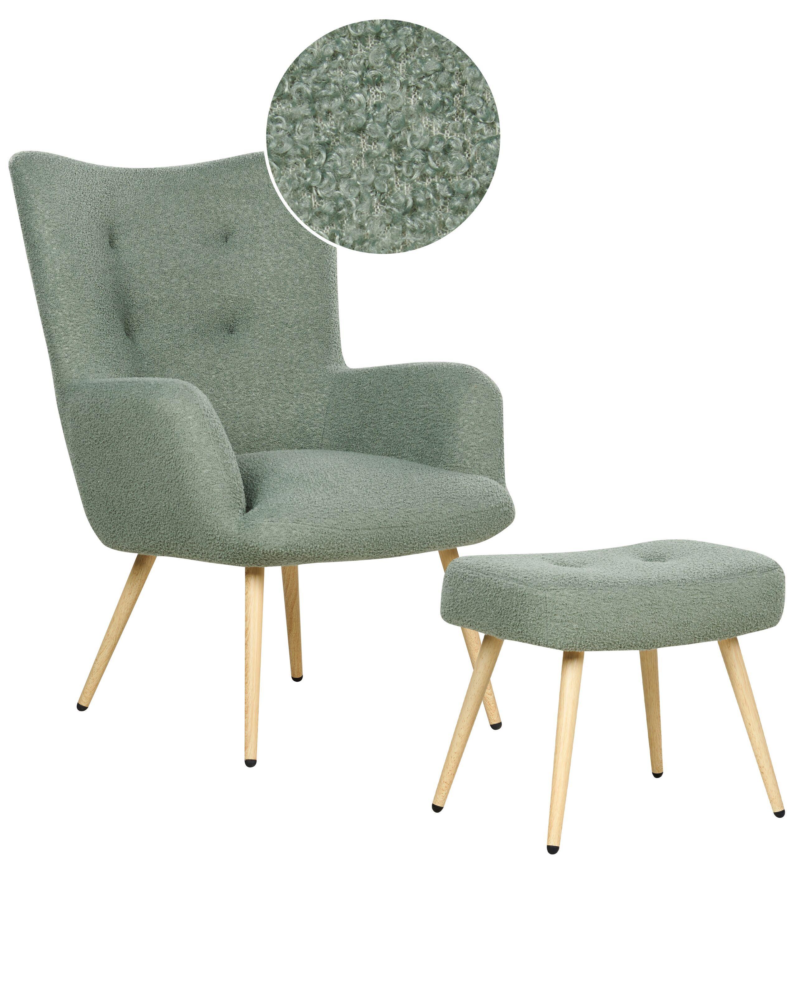 Image of Sessel aus Bouclé Retro VEJLE Sessel aus Bouclé Retro VEJLE