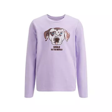 T-Shirt À Application De Paillettes Fille