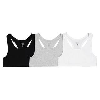 La Redoute Collections  Lot de 3 brassières unies en coton 