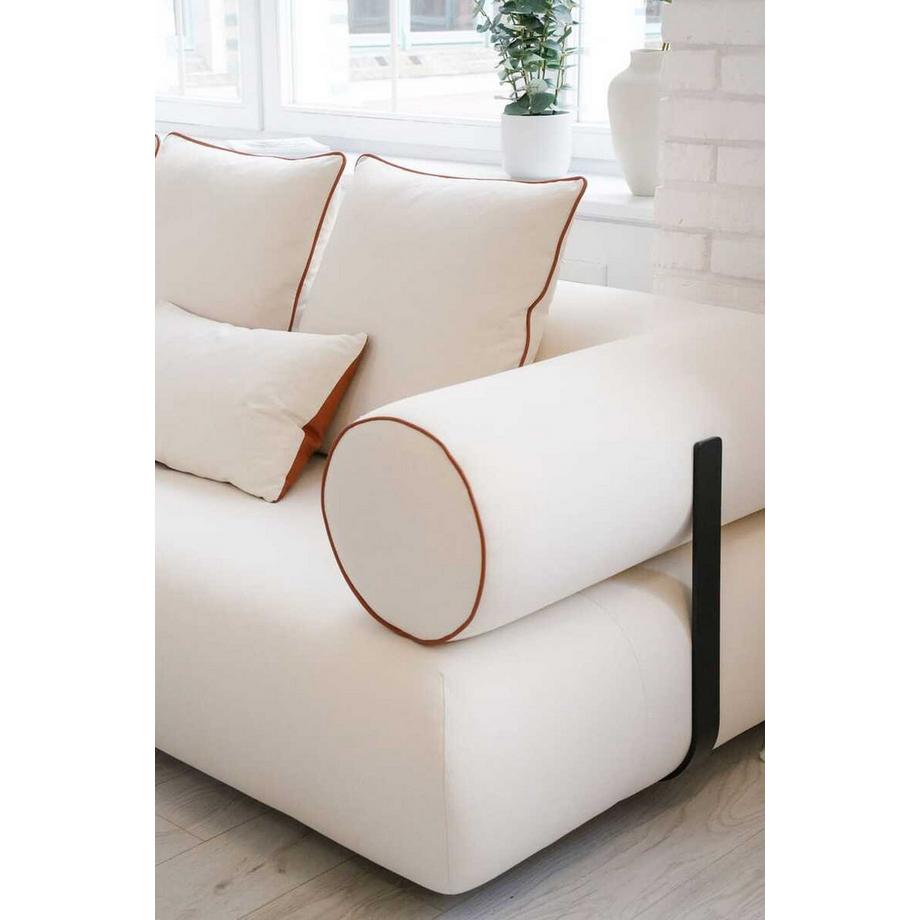 KARE Design Divano angolare Splendido crema sinistra 327  