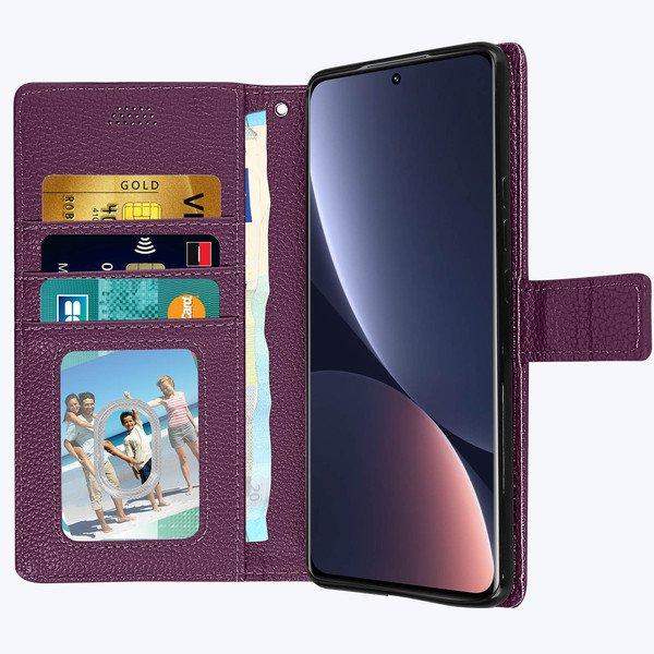 Avizar  Étui Folio Xiaomi 12 et 12X Violet 