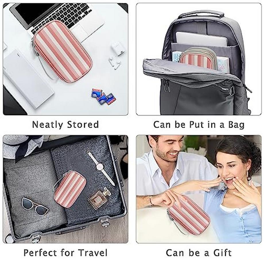 Only-bags.store  Kabeltasche, Elektronik Tasche Organizer, Kabel Organizer Kabeltasche Elektronik Zubehör Organizer Tasche Universal Tasche für Zubehör 
