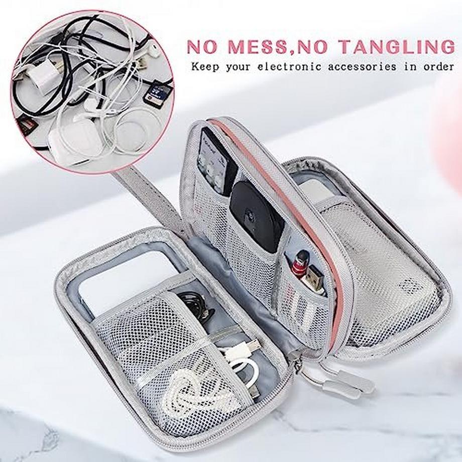 Only-bags.store  Kabeltasche, Elektronik Tasche Organizer, Kabel Organizer Kabeltasche Elektronik Zubehör Organizer Tasche Universal Tasche für Zubehör 
