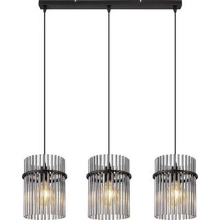 mutoni light Suspension Gorley métal noir mat 3xE27 80  