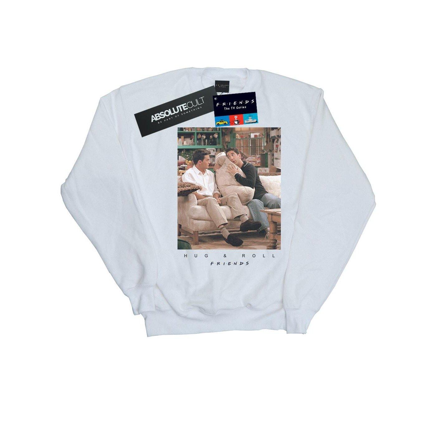 Image of Hug And Roll Sweatshirt Jungen Weiss 116