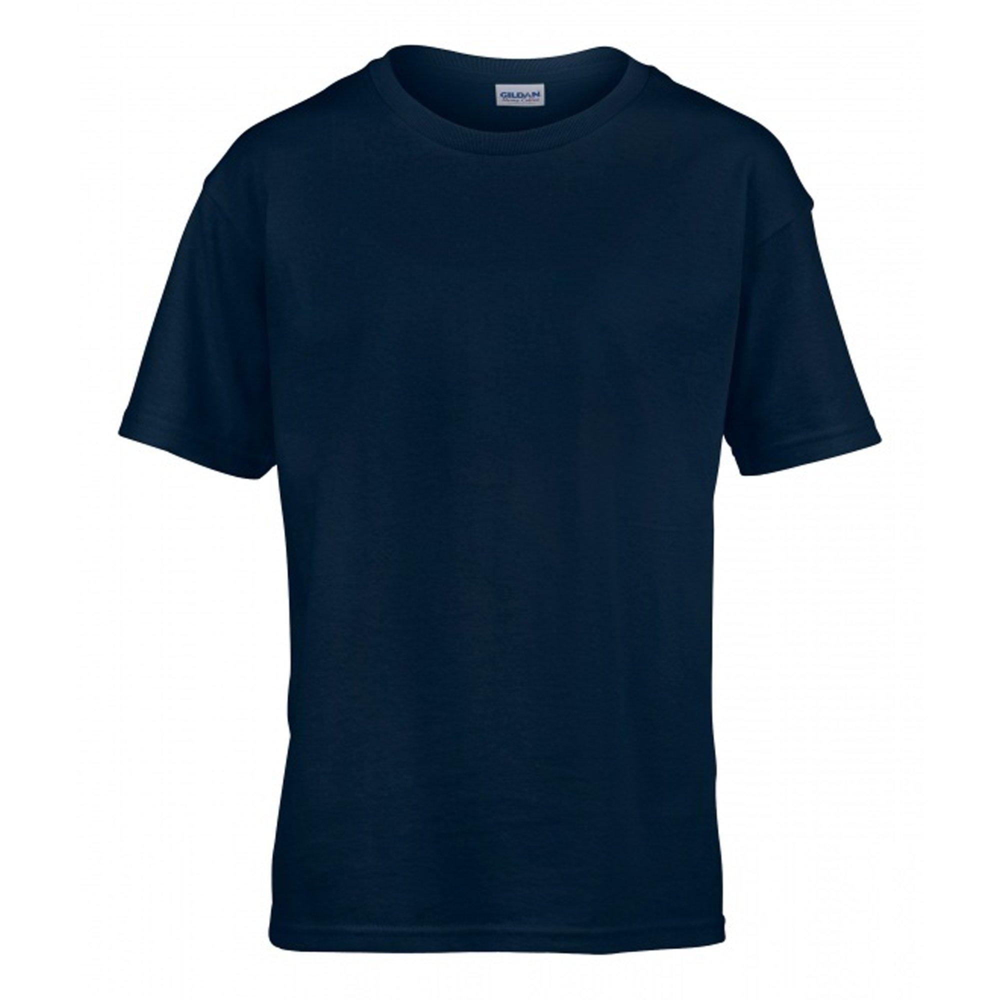 Image of Softstyle Tshirt Herren Marine 3XL