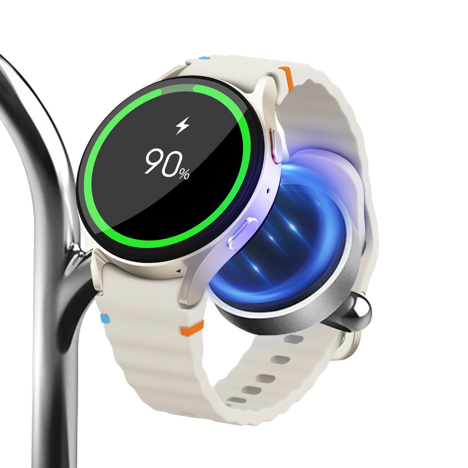 SAMSUNG  Caricatore a induzione 3-in-1 15W rapido, angolo regolabile, originale 