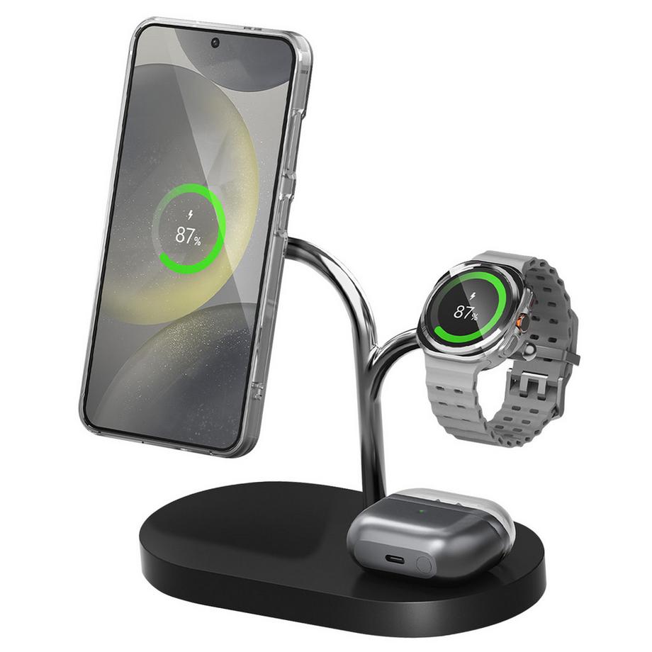 Chargeur à Induction 3 en 1 15W Samsung