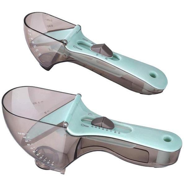 Image of 2x Verstellbare Messbecher Zum Kochen Unisex ONE SIZE