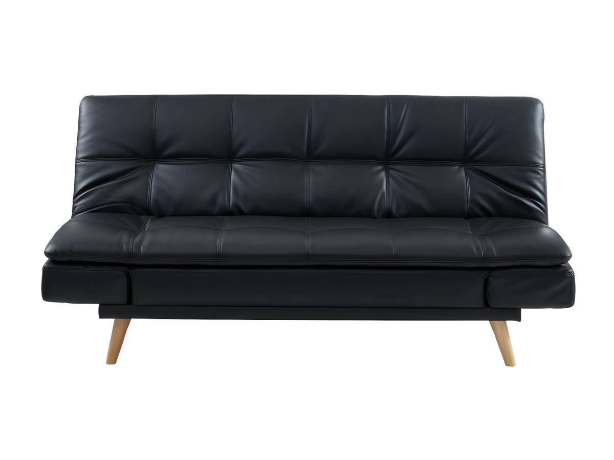 Vente-unique Schlafsofa Klappsofa 3Sitzer Kunstleder ZARINA  