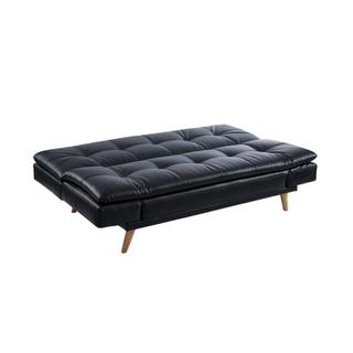 Vente-unique Schlafsofa Klappsofa 3Sitzer Kunstleder ZARINA  