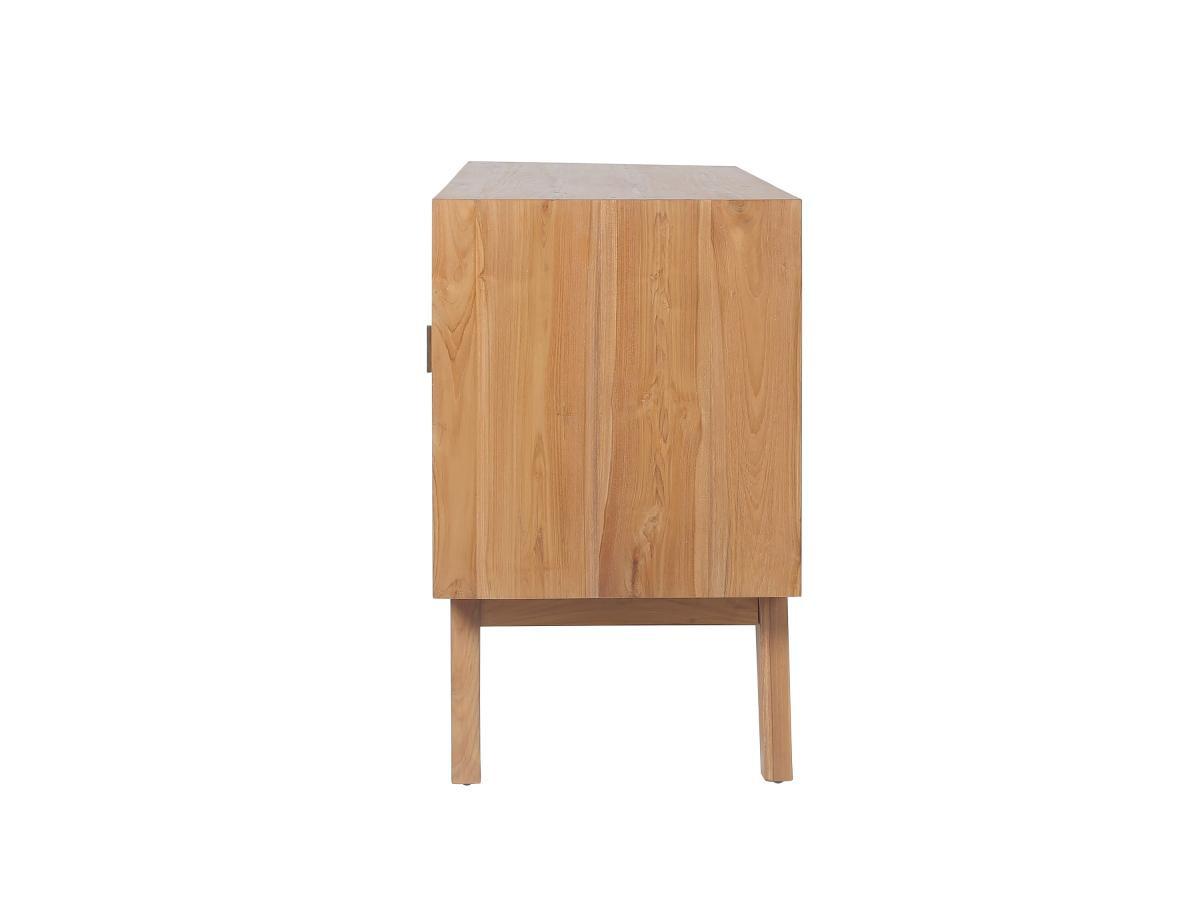 Vente-unique Mobile sotto lavabo 135 cm in Teak - GIANYAR  