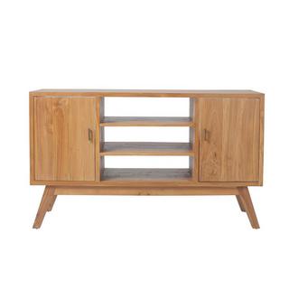 Vente-unique Mobile sotto lavabo 135 cm in Teak - GIANYAR  