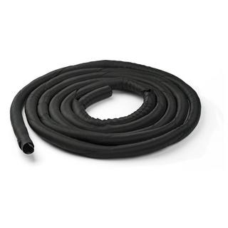 STARTECH.COM  4,6 m Kabelschlauch - Flexibel gewickelter Kabelstrumpf - Ø 2,54 - 3,81cm Durchmesser - Polyester Kabelabdeckung - Kabelkanal - Kabelbündelschlauch - Schutzschlauch - Schwarzer Cable Organizer zum Zuschneiden 