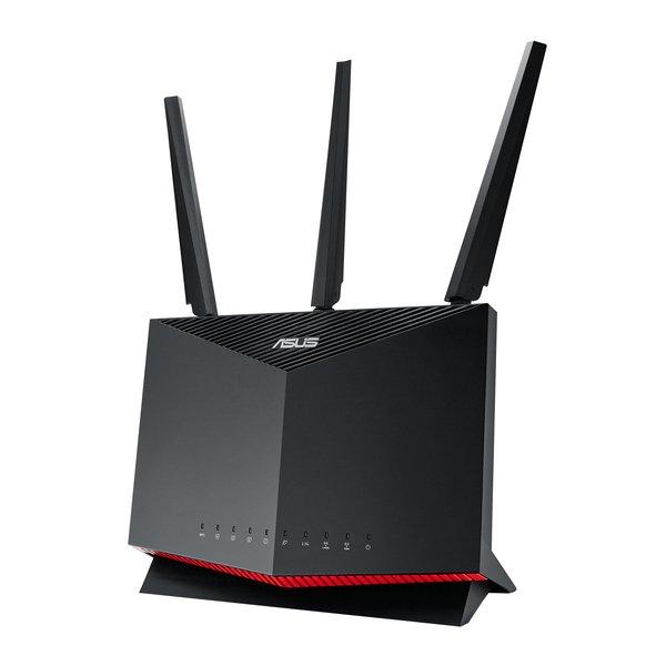 Image of RT-AX86S WLAN-Router Gigabit Ethernet Dual-Band (2,4 GHz/5 GHz) 5G Schwarz