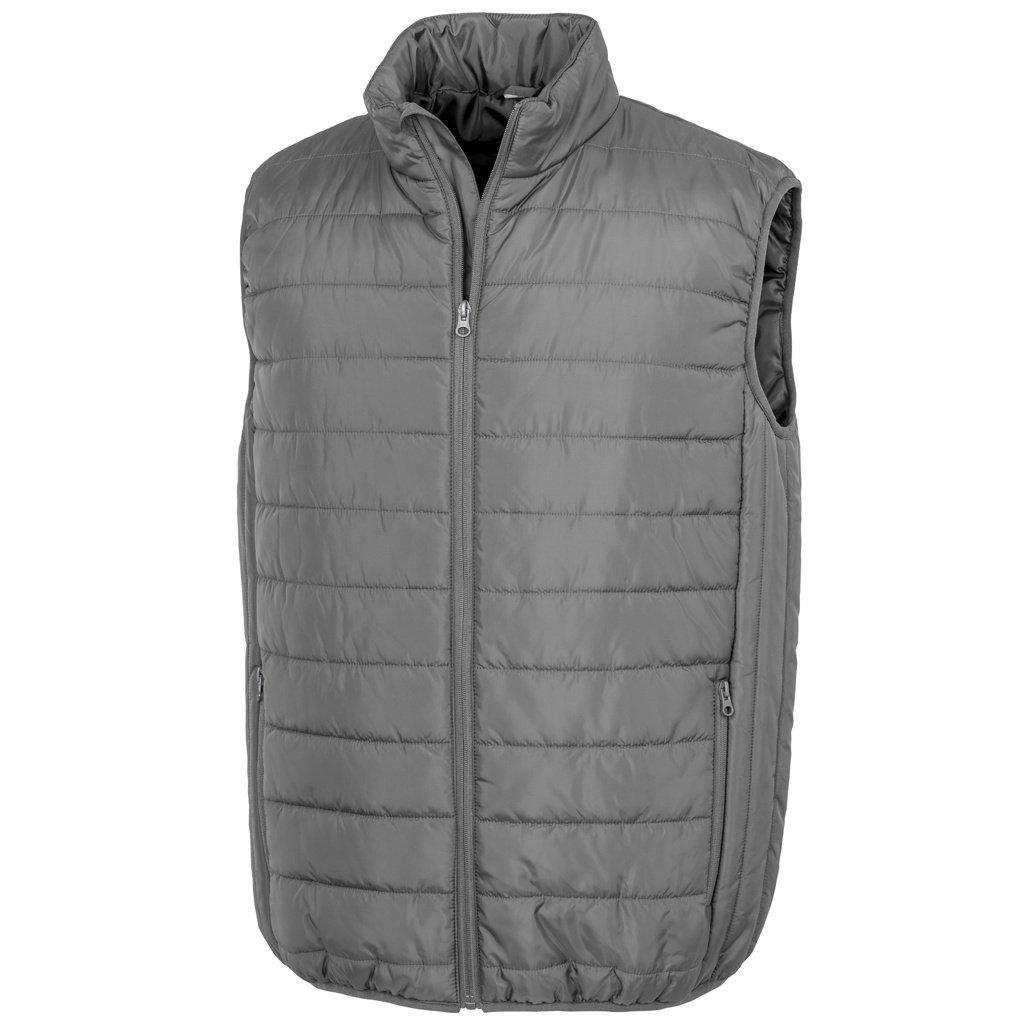 Image of "promo" Weste, Wattiert Herren Grau XL