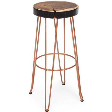 Tabouret de bar Rakel cuivre