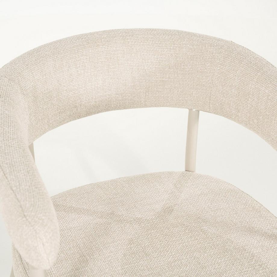 mutoni Chaise de salle à manger Yovi beige  