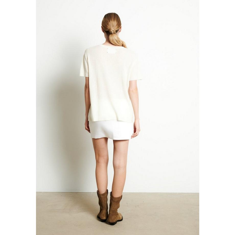 Studio Cashmere8 RIA 9 Sweet Ganesh T-shirt Col Rond  