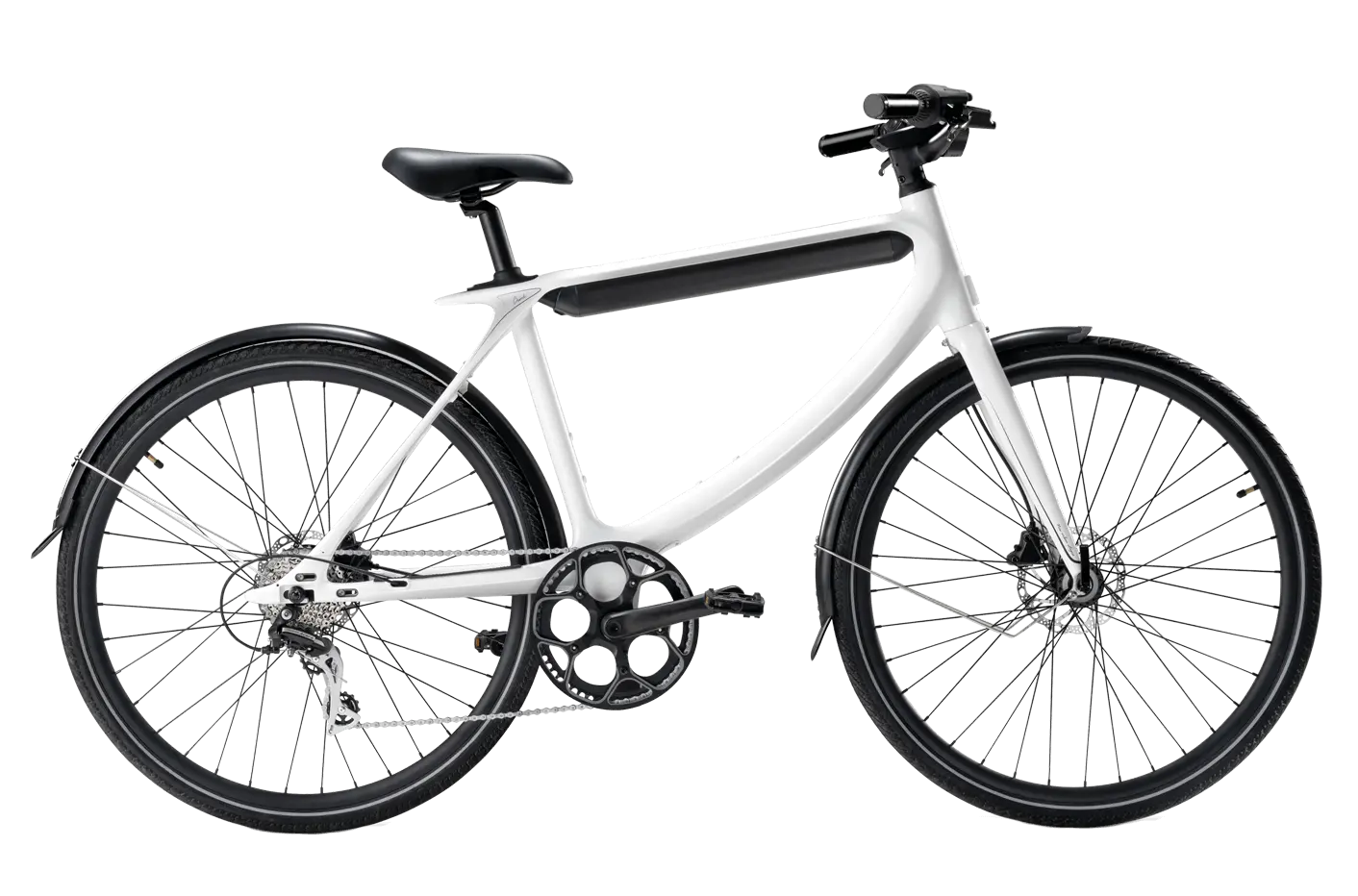 Image of Chord Weiss High-step E-bike Unisex Weiss ONE SIZE