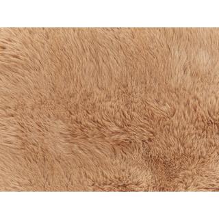 Beliani Salka Coperta Morbida Classica in Pelliccia Sintetica  