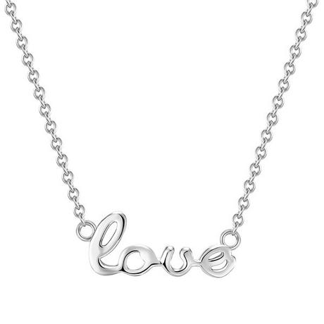 Glanzstücke München  Femme Collier en argent Love 