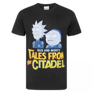 Rick And Morty Rick et Morty Tshirt 'Tales From The Citadel'  Noir