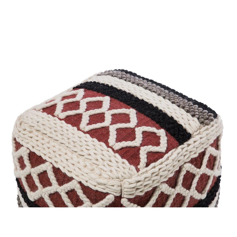 Beliani Pouf en Coton Boho SAGAR  