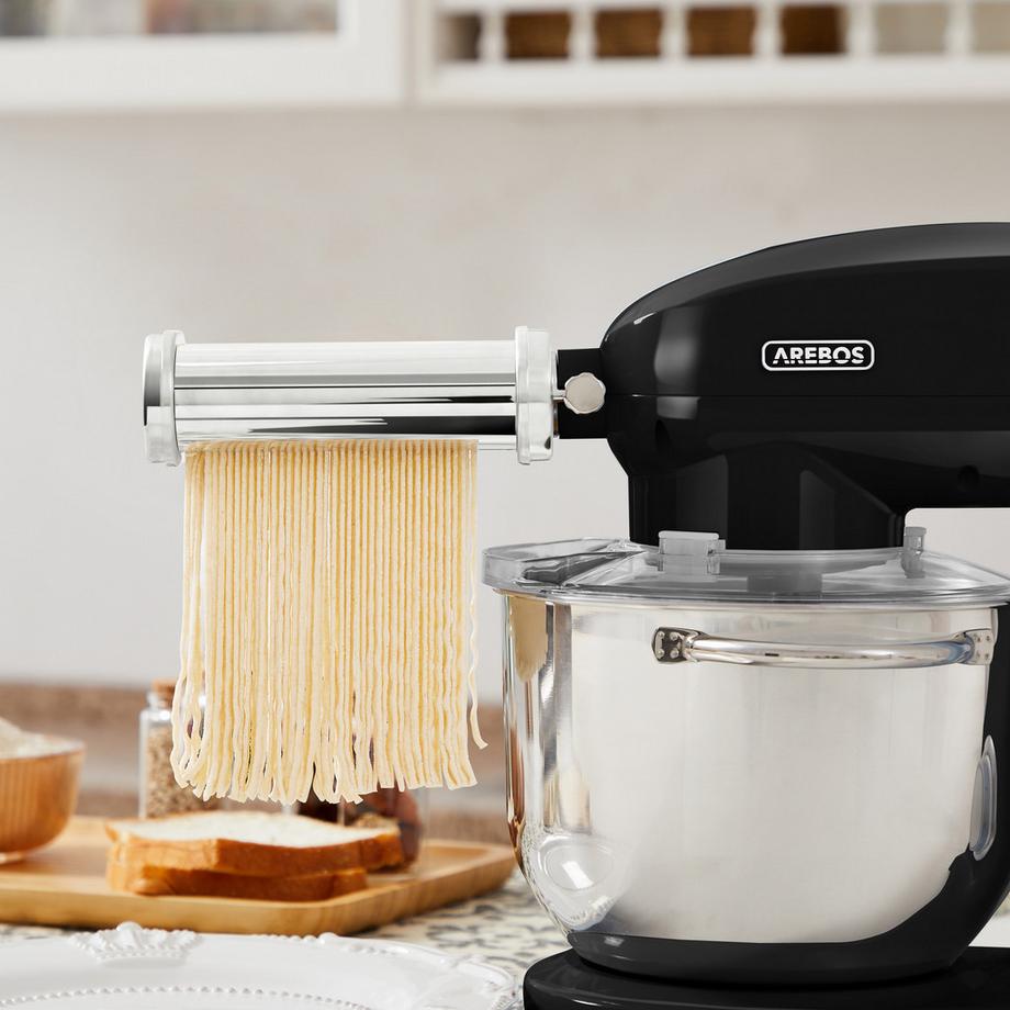 Arebos  Spaghetti-Nudel Aufsatz für Küchenmaschine 