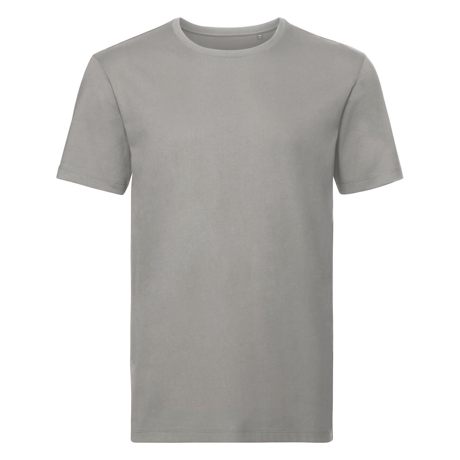 Image of Organik Tshirt Kurzarm Herren Taubengrau L