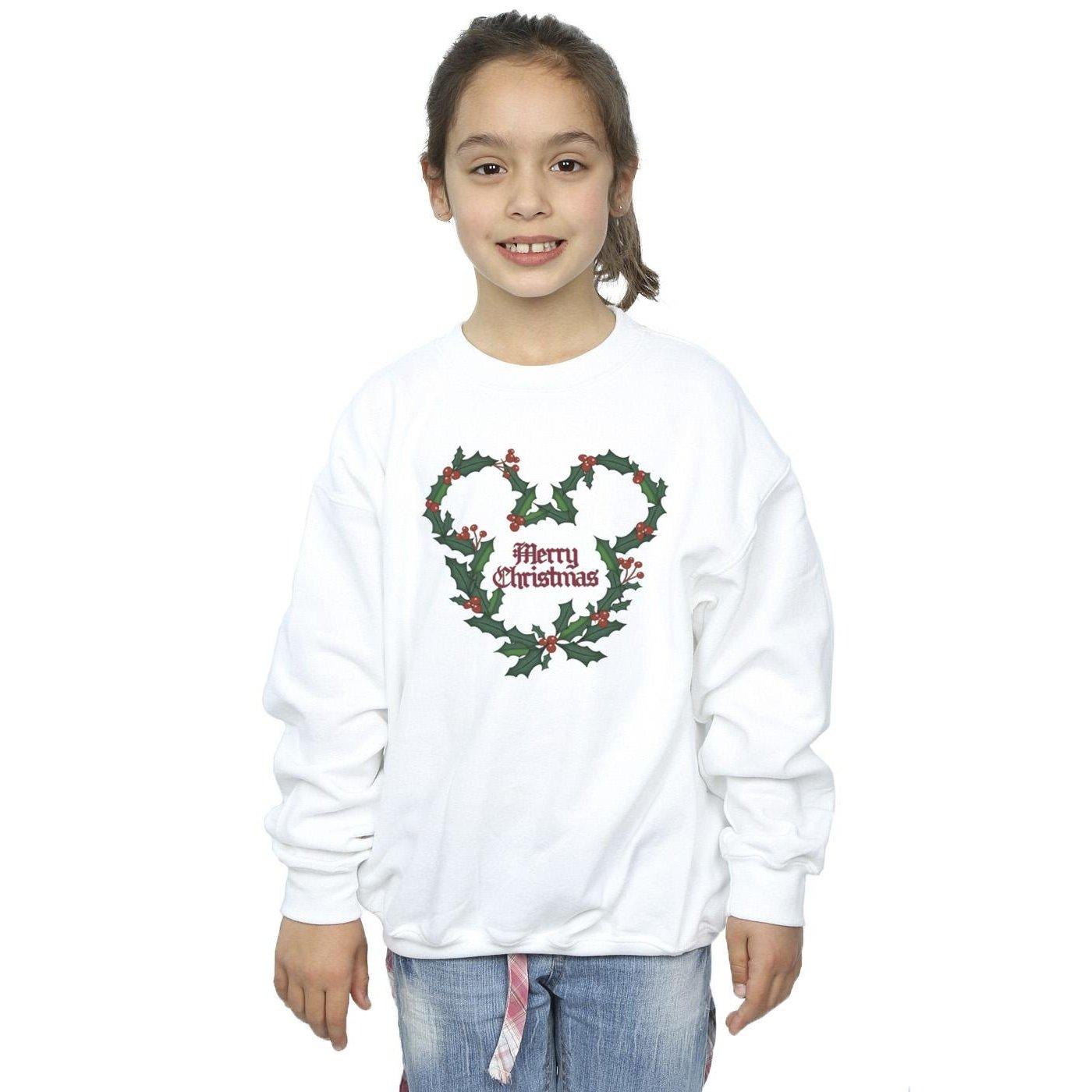 Disney  Merry Holly Sweatshirt 