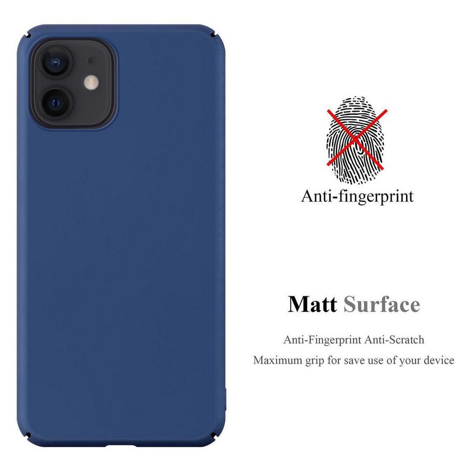 Cadorabo  Hülle für Apple iPhone 12 MINI Hard Case in Metall Optik 
