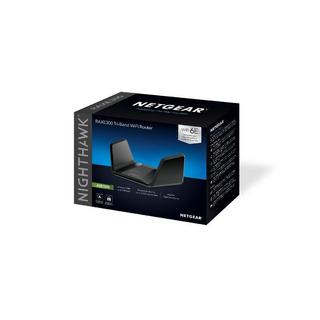 NETGEAR  Nighthawk RAXE300 WLAN-Router Gigabit Ethernet Tri-Band (2,4 GHz / 5 GHz / 5 GHz) Schwarz 