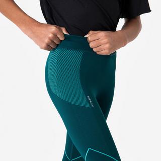 KIPRUN  Collant de running long enfant sans coutures 