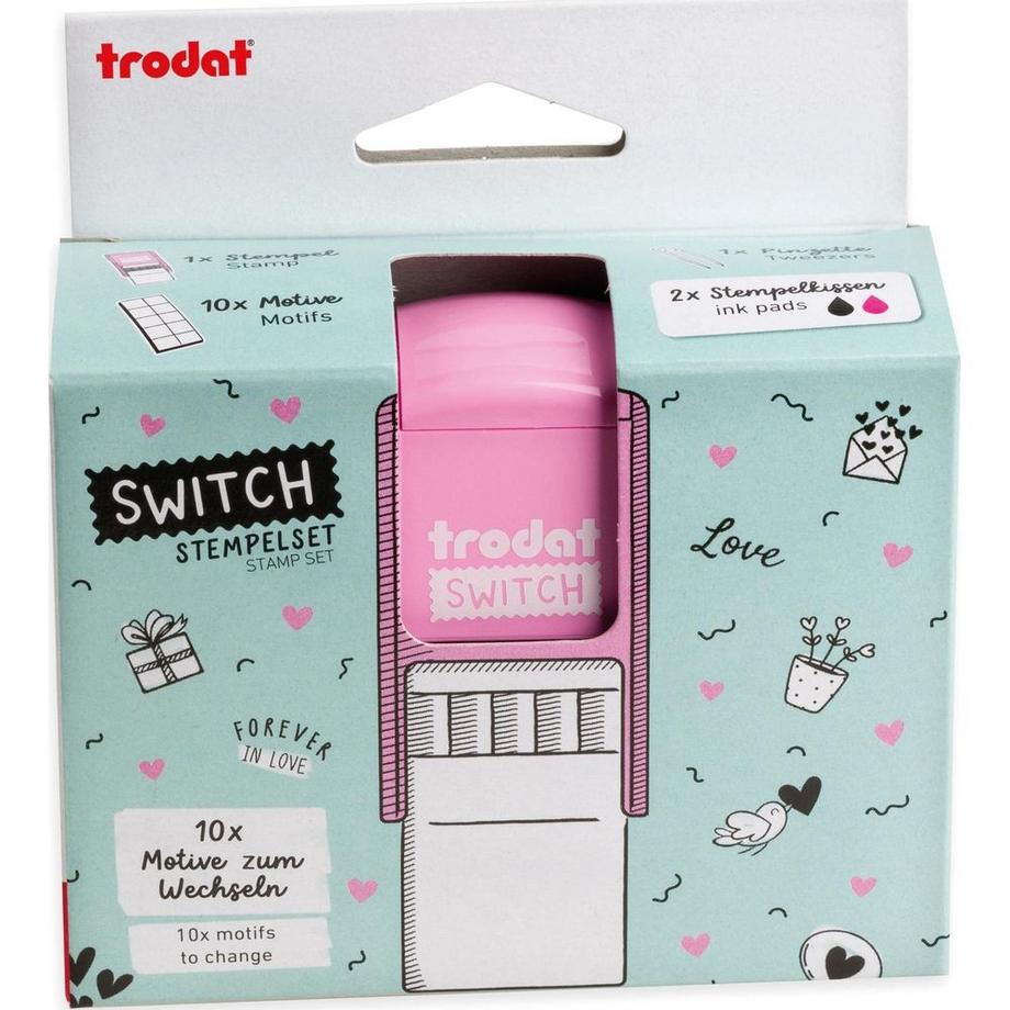 Trodat tampon encreur Switch messages damour  