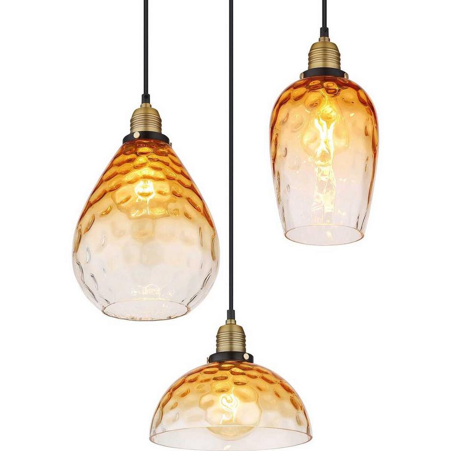 mutoni light Hängeleuchte Salvy 3xE27  