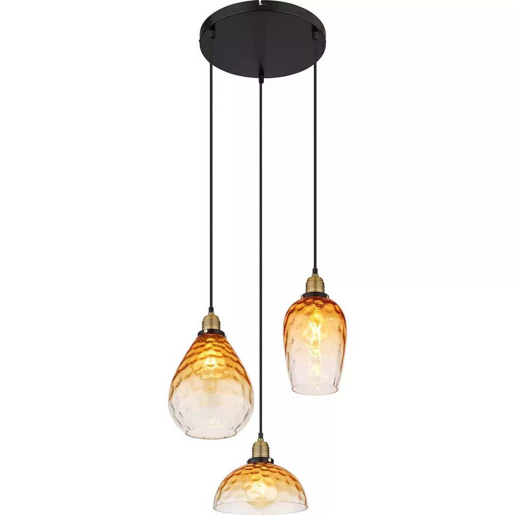 mutoni light – Hängeleuchte Salvy Metall matt 3xE27 91, One Size