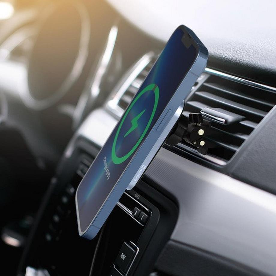 SWISSTEN  Support Voiture MagSafe Fast Charge 15W 