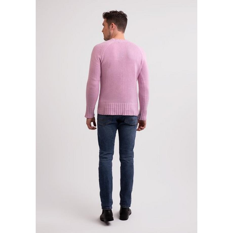 CASH-MERE.CH Pull Col V Cachemire Recyclé  