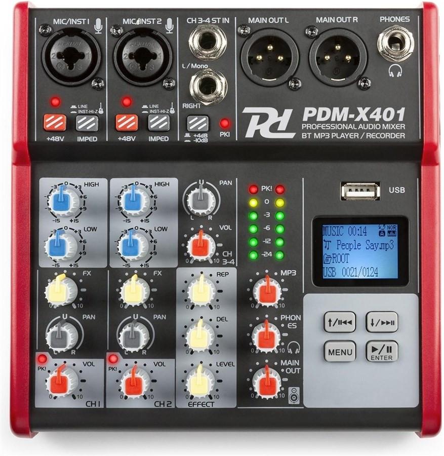 Image of Mischpult Pdm-x401 4-kanal Unisex Rot Bunt