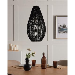 Beliani Lampadario en Cotone Boho ANNOTTO  