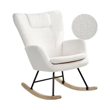 Fauteuil à bascule en Bouclé Cottage SANDVE