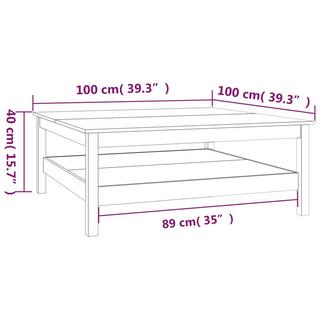 VidaXL Couchtisch holz  