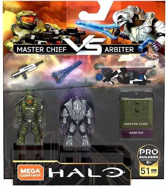 Mega Construx  Halo Heroes Series 5 Master Chief vs. Arbiter Mini Figure 2-Pack 