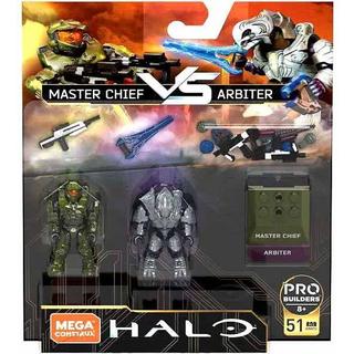 Mega Construx  Halo Heroes Series 5 Master Chief vs. Arbiter Mini Figure 2-Pack 