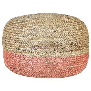 Beliani Pouf en Iuta Boho DUKI  