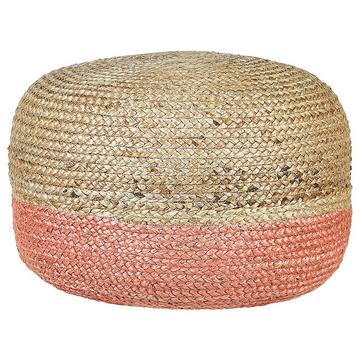 Pouf en Iuta Boho DUKI