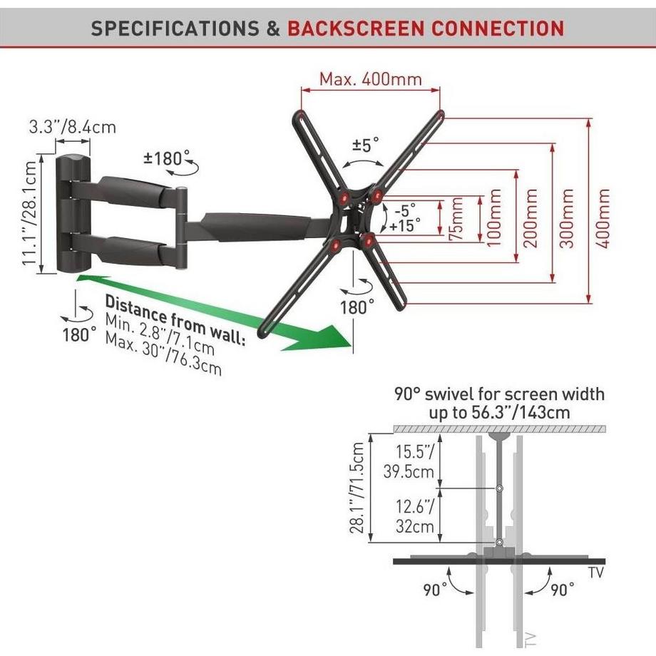 Barkan  Wandhalterung WH 343 