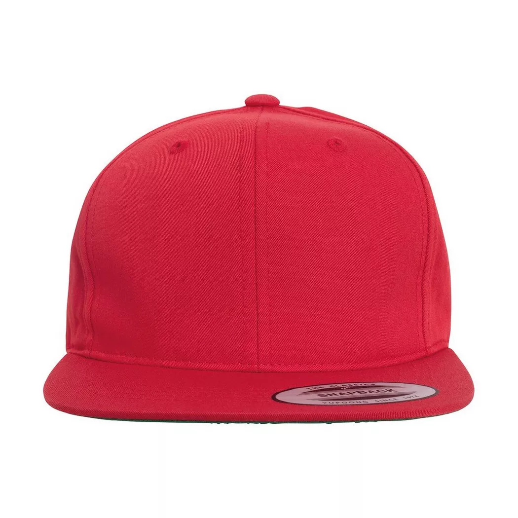 FLEXFIT - Prostyle Snapback Mütze, One Size, Rosso Multicolore