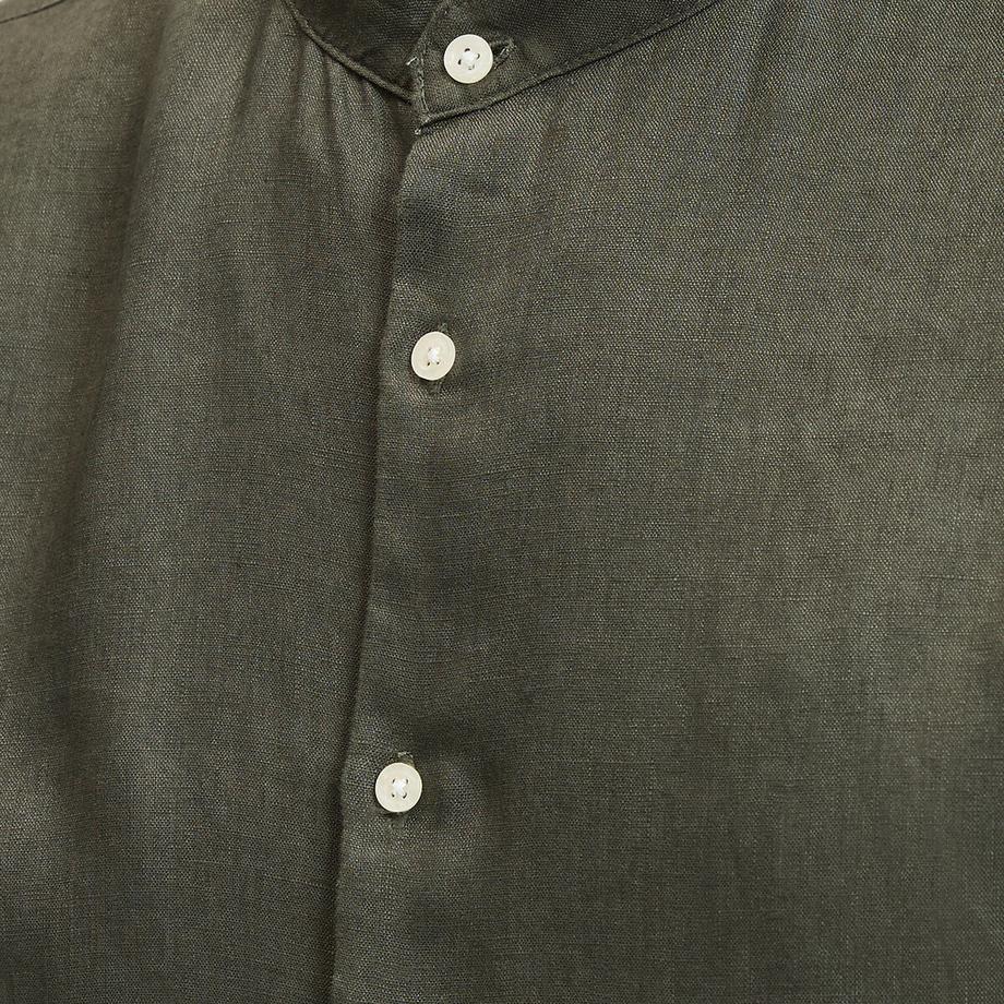 La Redoute Collections Signature Camicia Dritta Lino Collo Coreana  